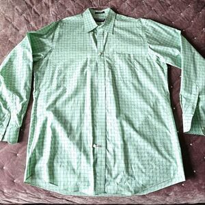 Kirkland Signature 100% Cotton Dress Shirt Mens 17/36